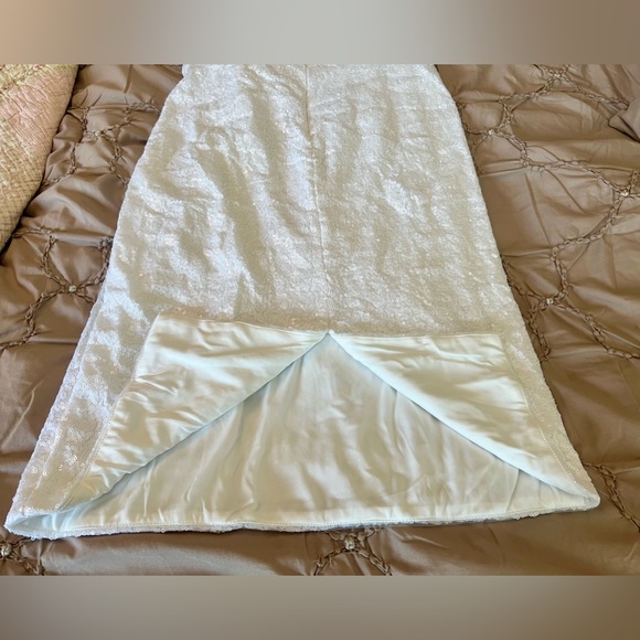 NWT Rene Ruiz One-Shoulder Sequin Dress, Size 10! - Picture 11 of 13